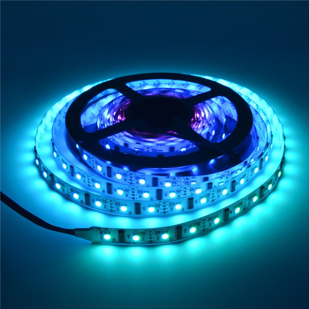 LPD8806 RGB LED Strip, IP67 silicone sleeved- MSH LED Lighting