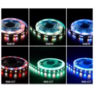 rgbw led strip lights with white pcb
