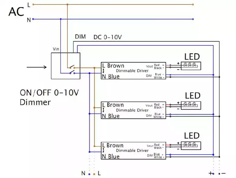 0 10v dimmable led driver connection diagram mshled 1