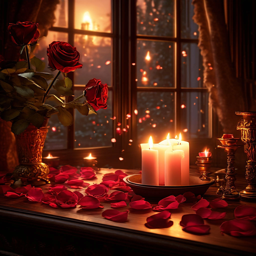 bring romantic candle light setting 2