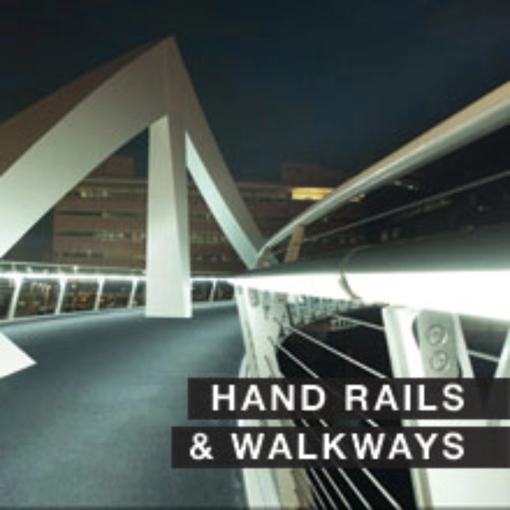 Hand rails & walkways